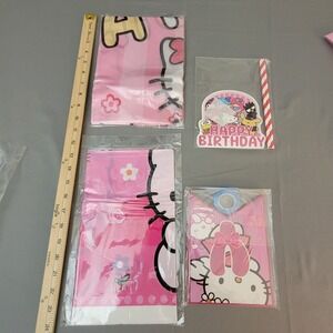 Hello Kitty Birthday Party Decorations Banner, Hanging, Tablecloth Bundle